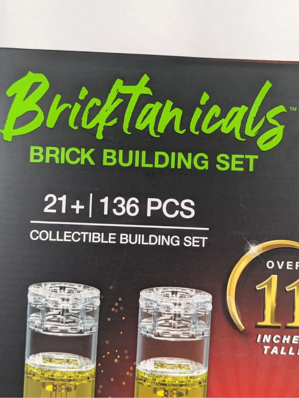 BrickCraft - Lego - Chateau De Brick -136pc Bottle & Champagne Glass Brick Set